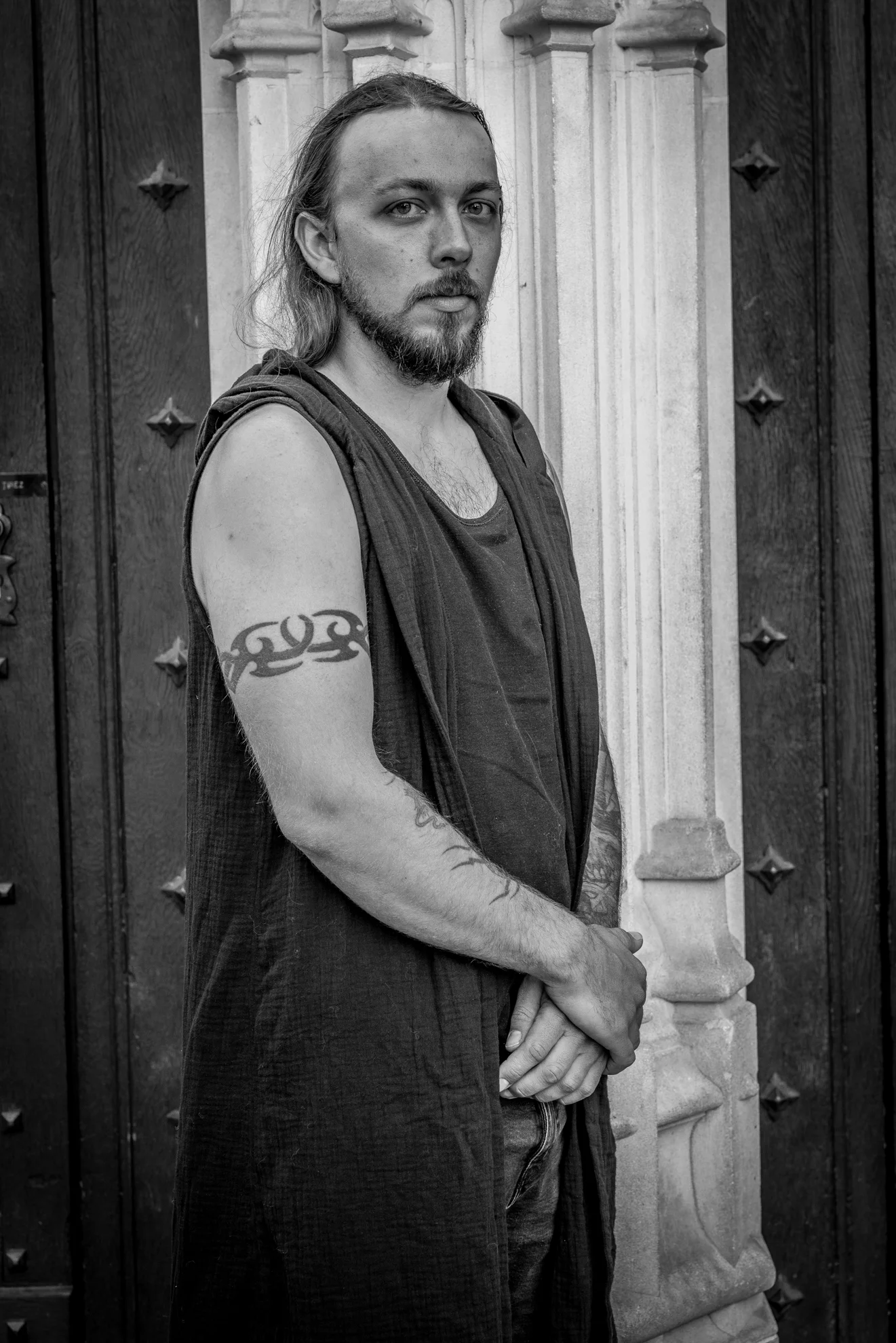 Yann Baumberger, drummer of Atlas Ashes